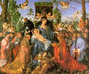 Albrecht Durer Altarpiece of the Rose Garlands Norge oil painting reproduction